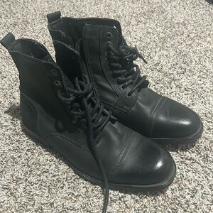 black boots